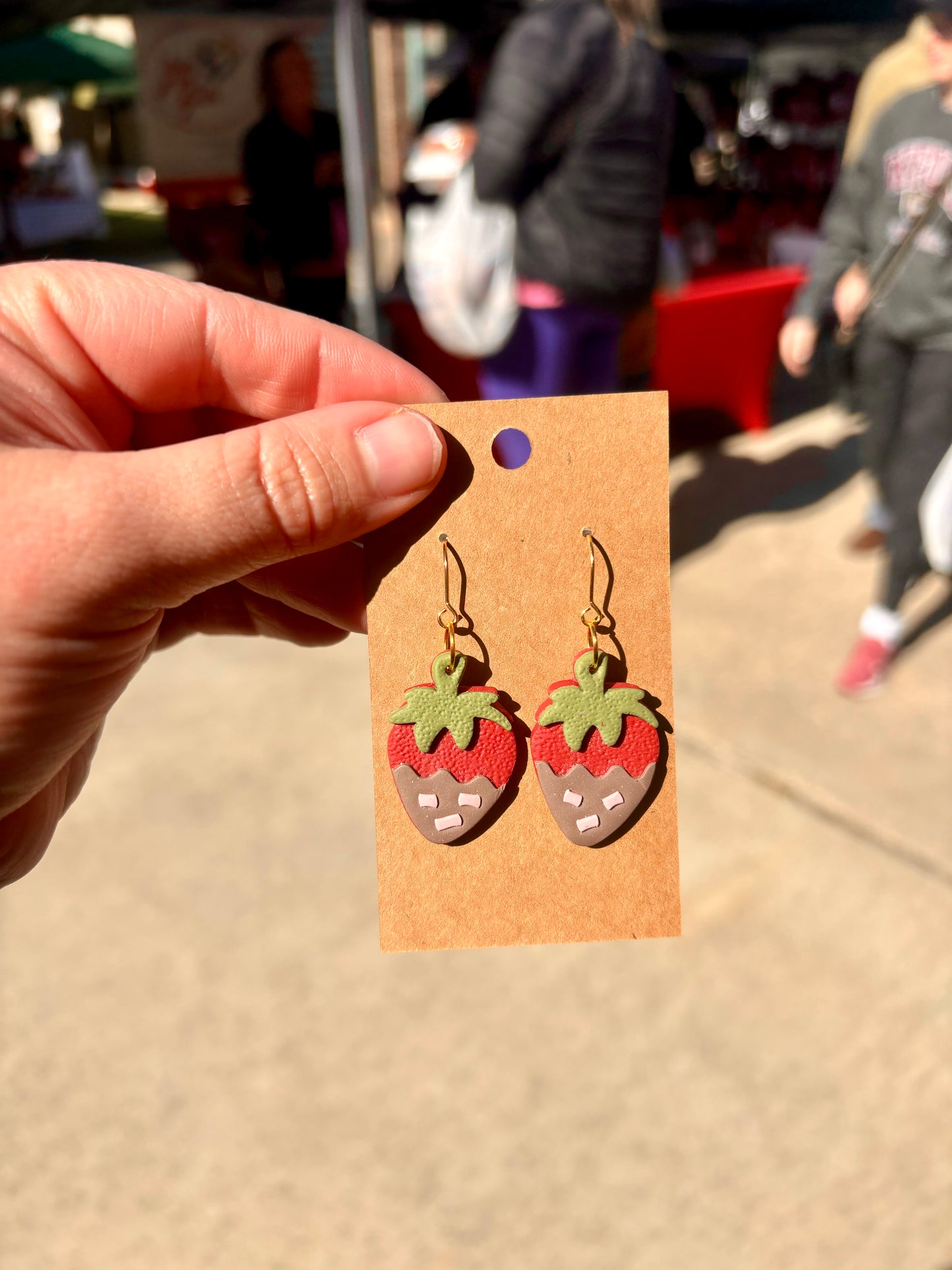 STRAWBERRY DANGLE