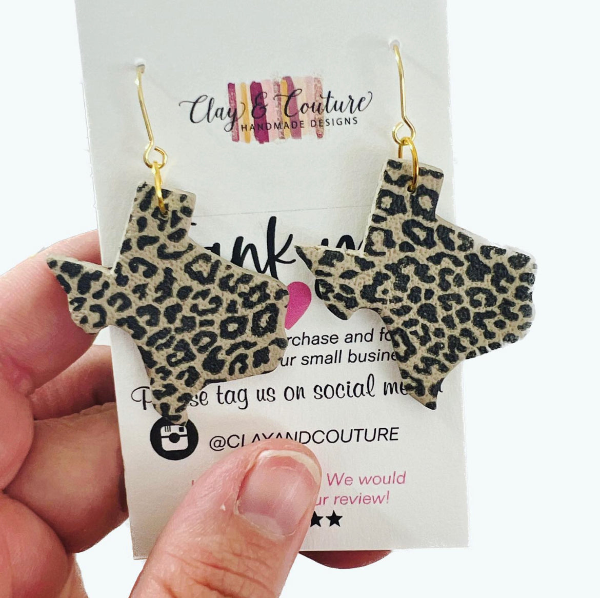 TEXAS DANGLE (LEOPARD)