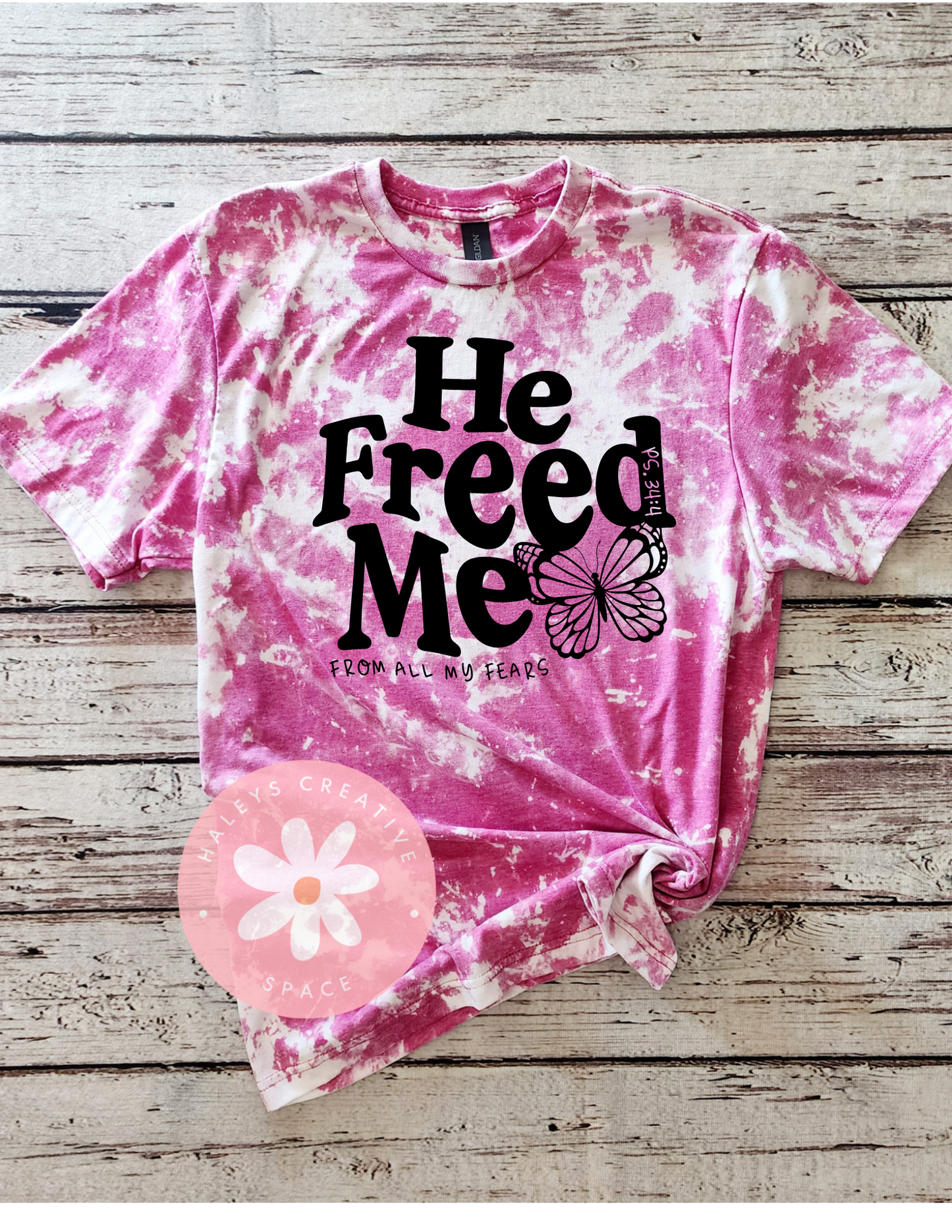 RELIGIOUS TEE (ACID WASH BLEACHED)