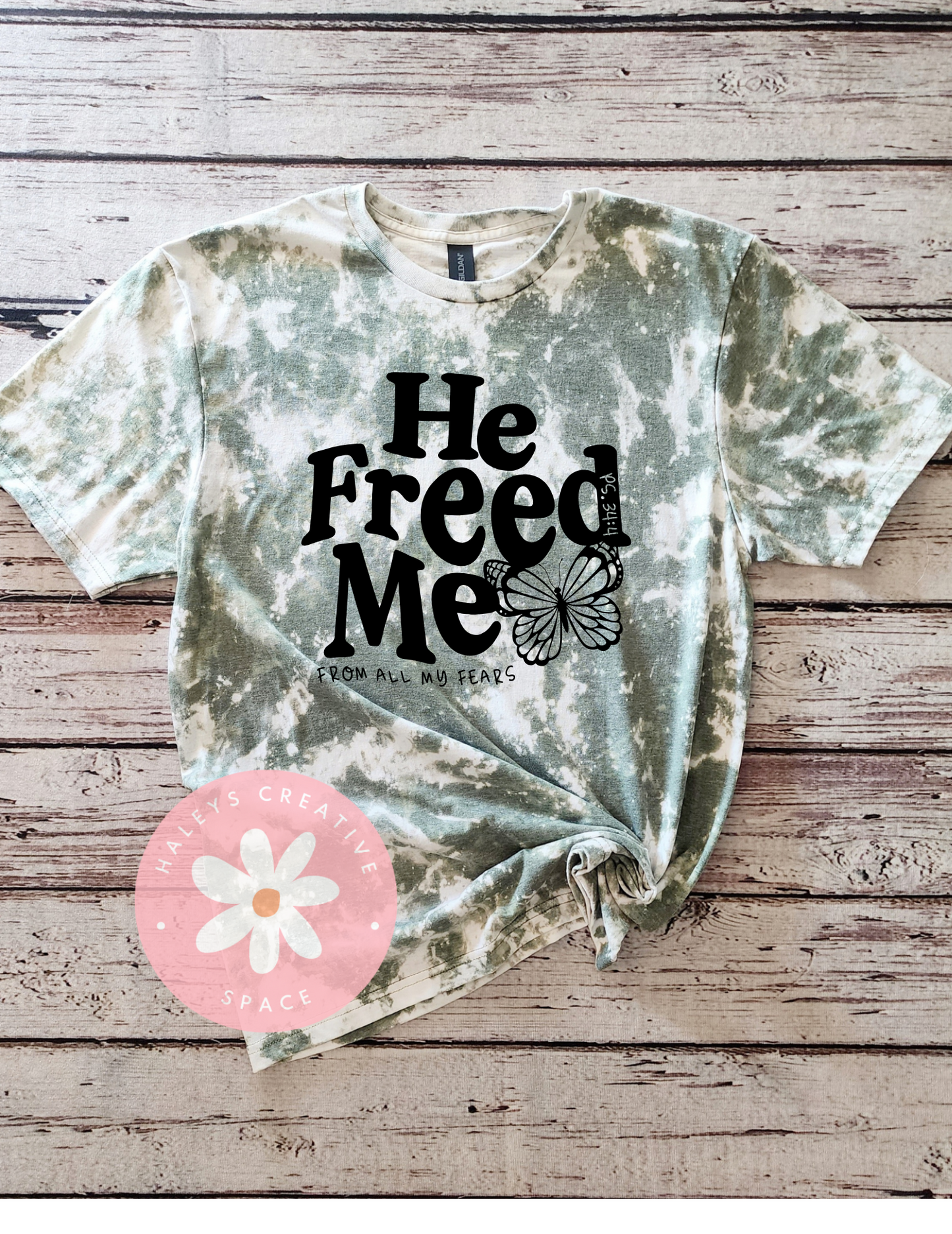 RELIGIOUS TEE (ACID WASH BLEACHED)