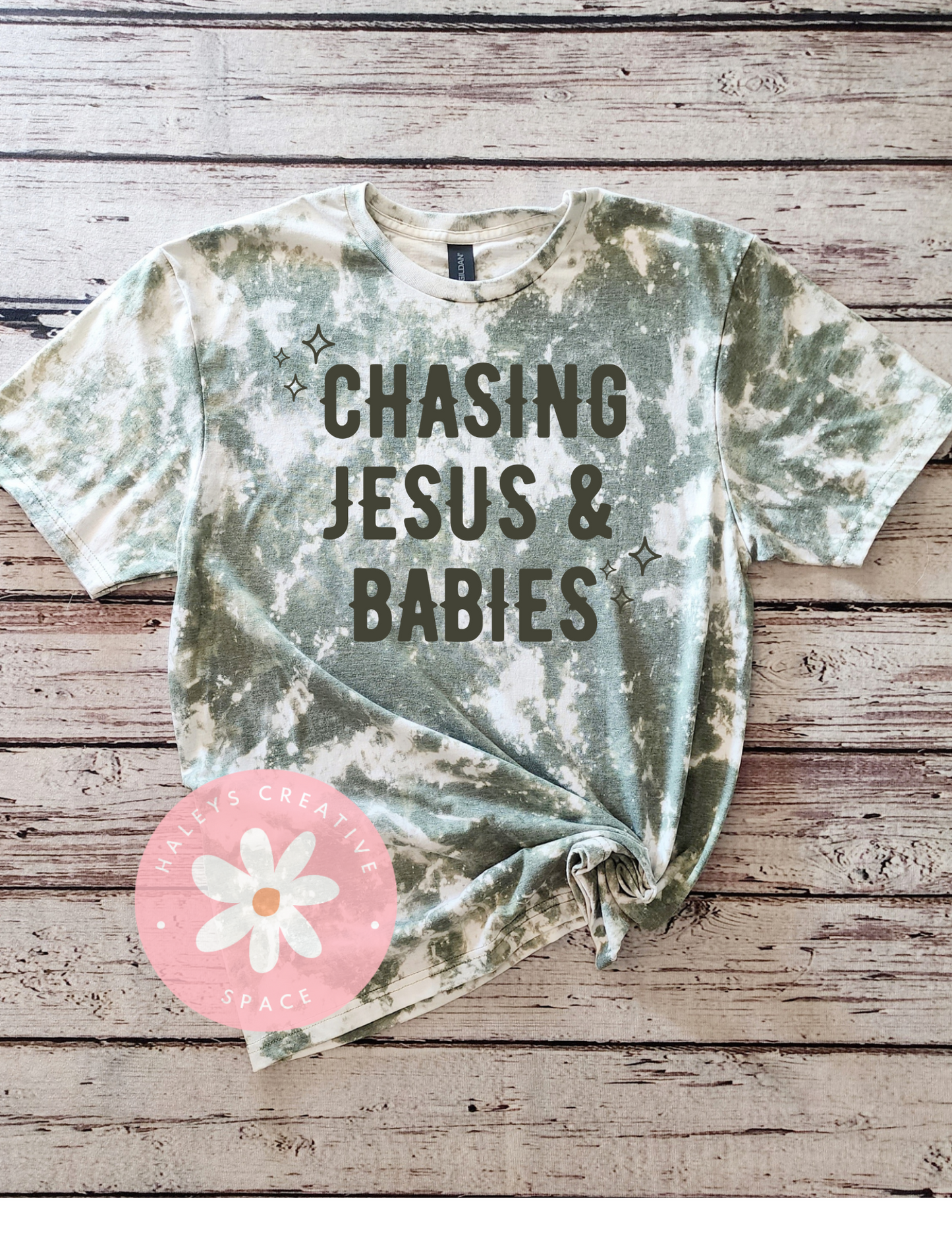 RELIGIOUS TEE ( ACID WASHED)