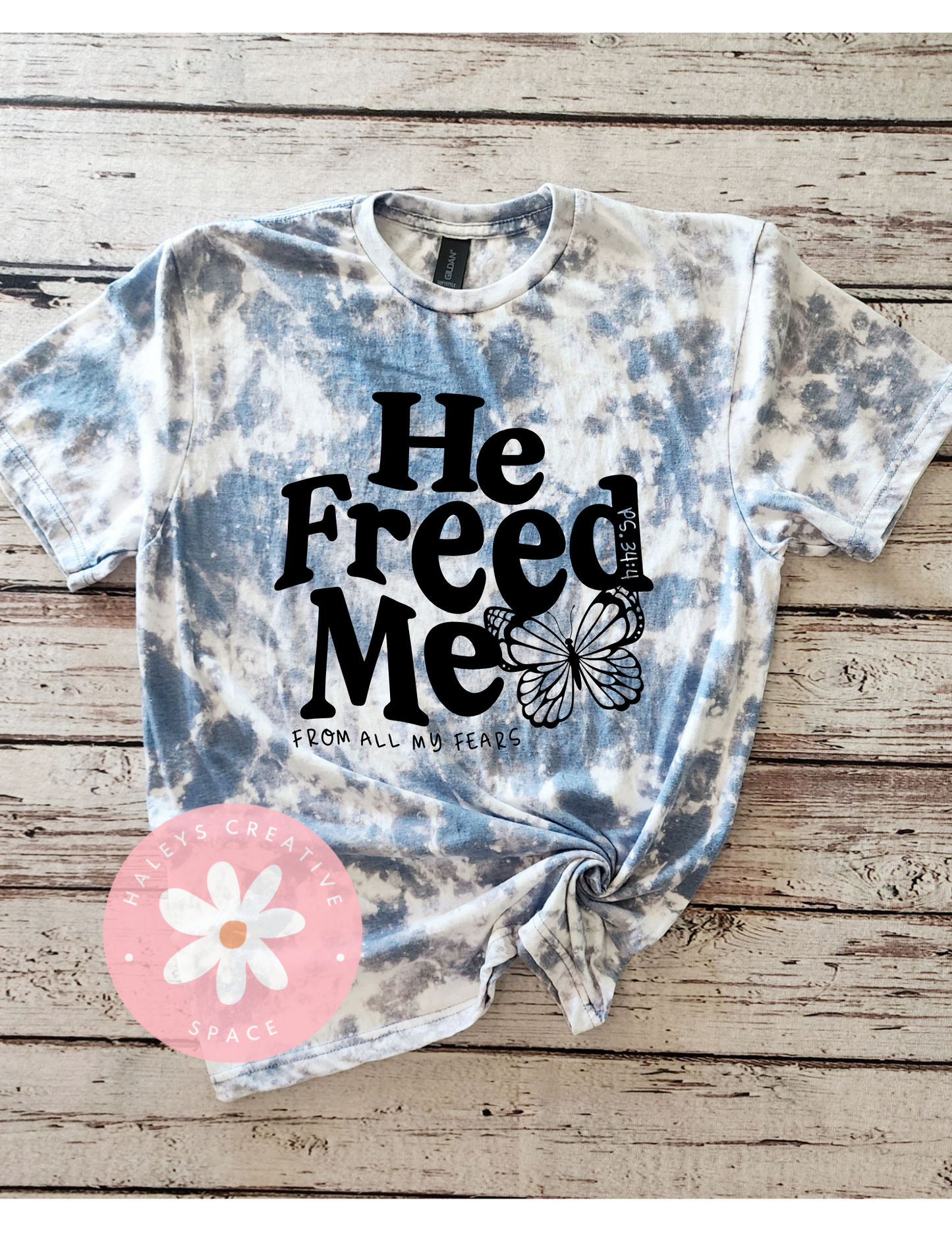 RELIGIOUS TEE (ACID WASH BLEACHED)