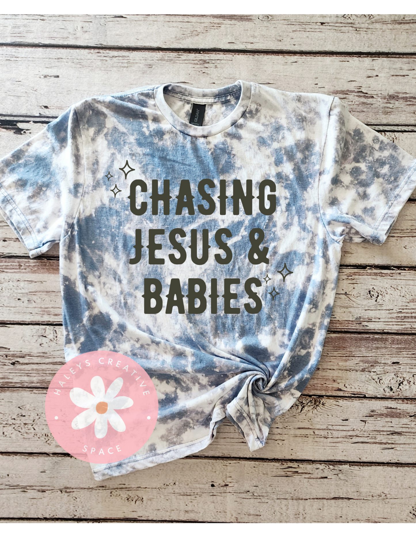 RELIGIOUS TEE ( ACID WASHED)