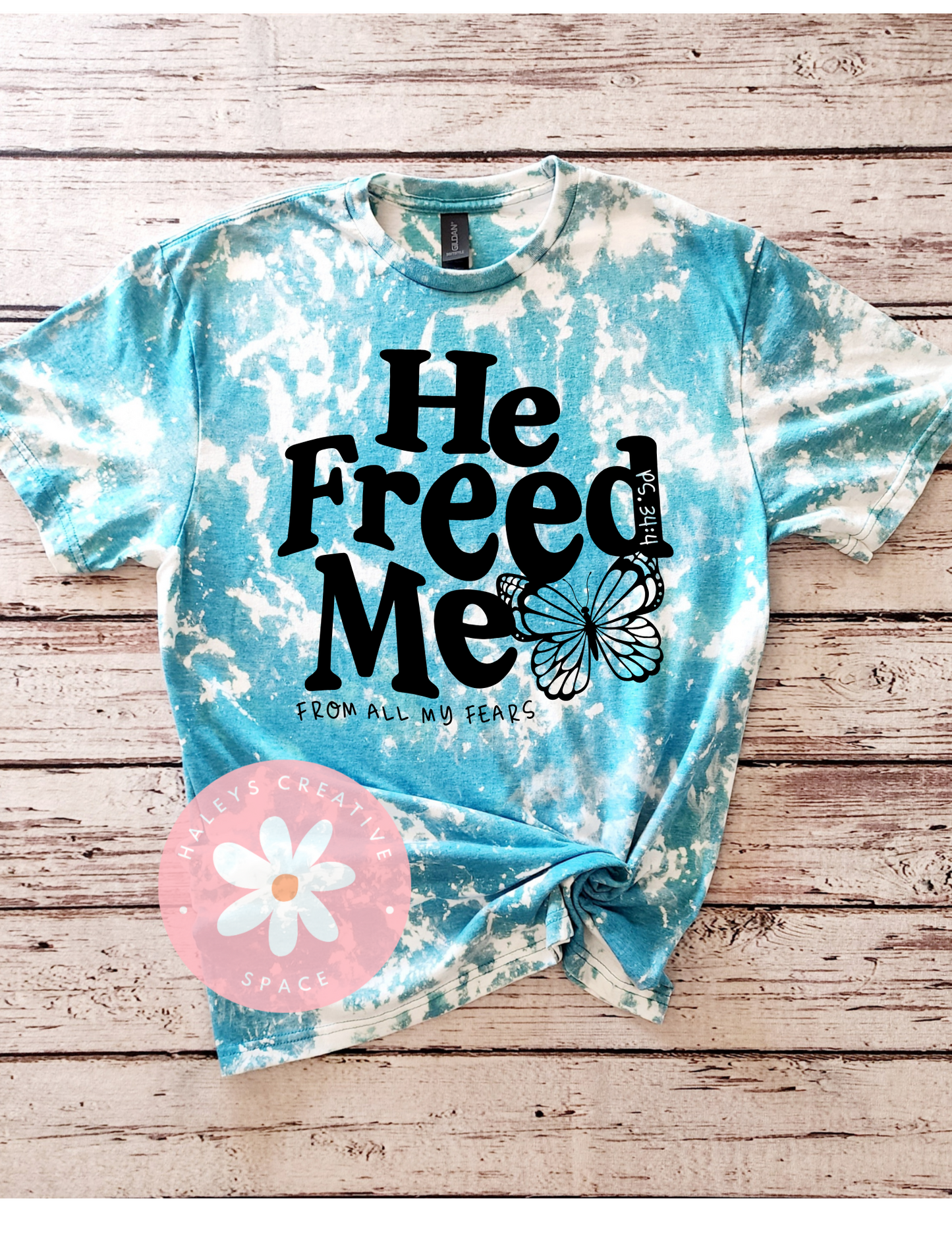 RELIGIOUS TEE (ACID WASH BLEACHED)