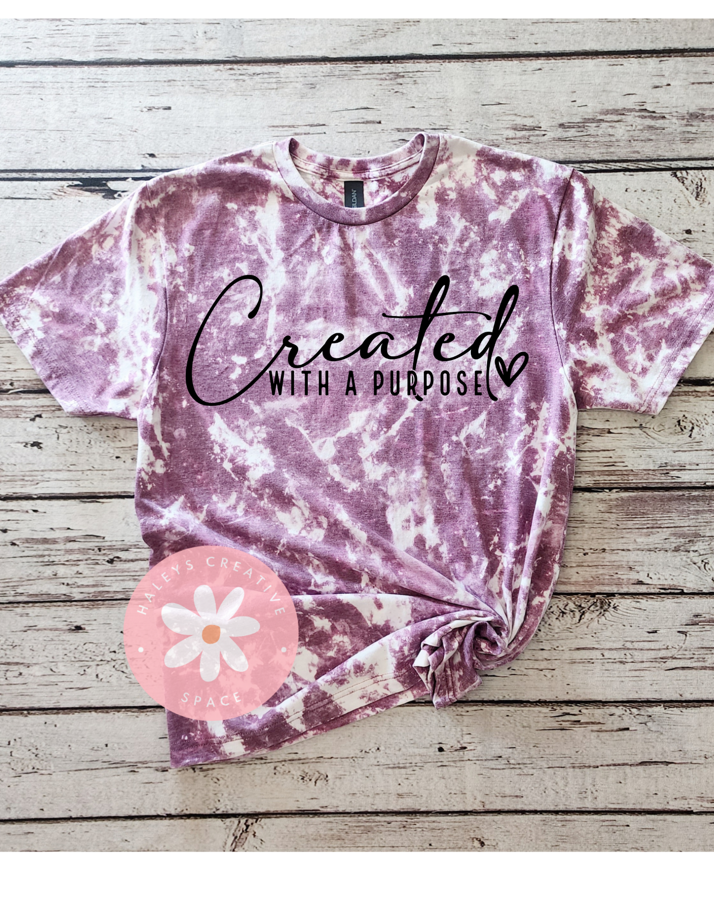 RELIGIOUS TEE (ACID WASH BLEACHED)