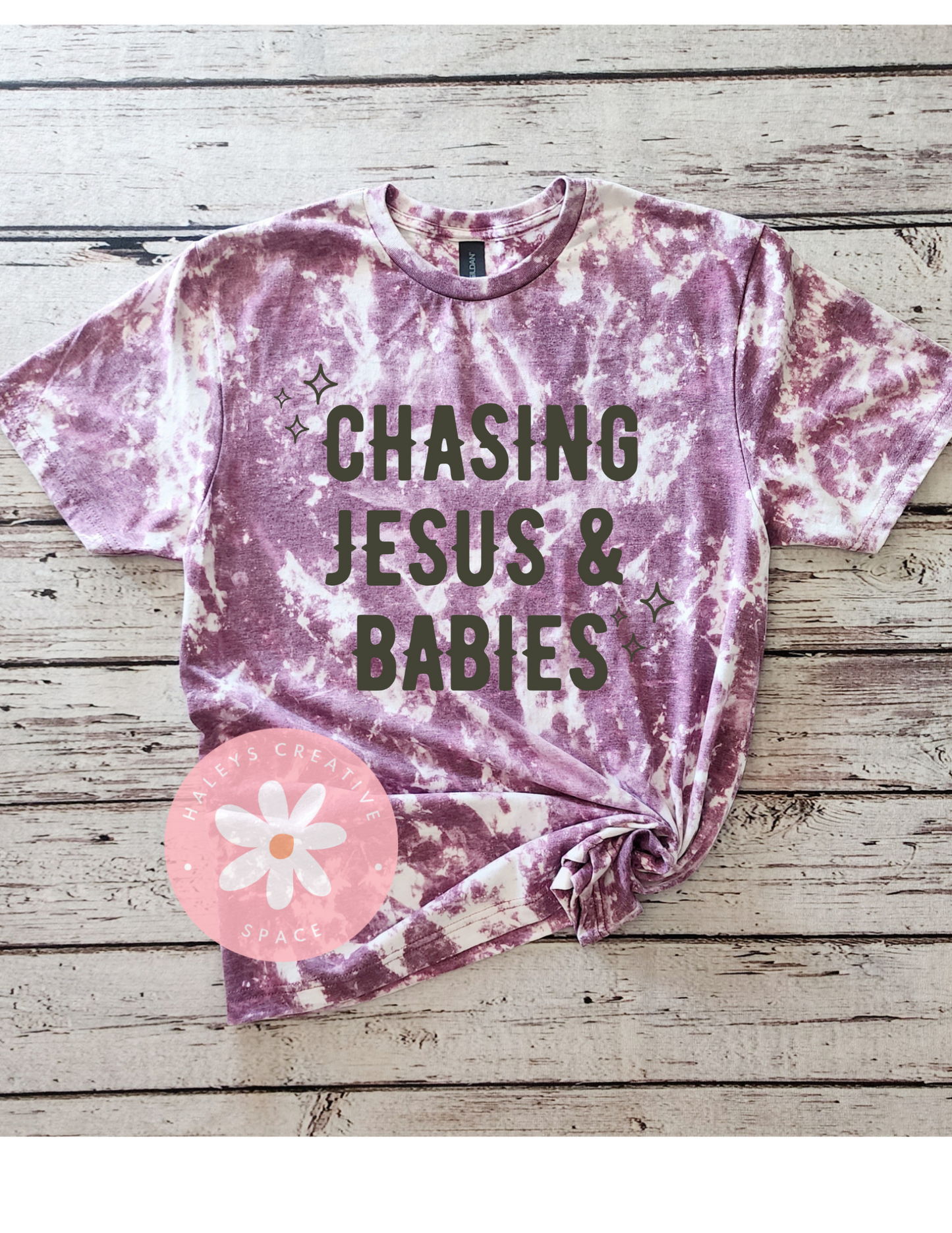 RELIGIOUS TEE ( ACID WASHED)