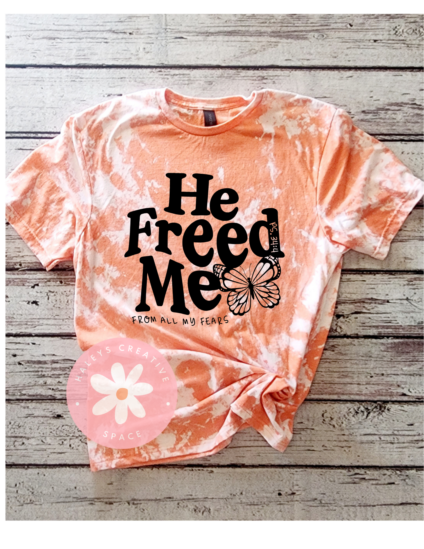 RELIGIOUS TEE (ACID WASH BLEACHED)