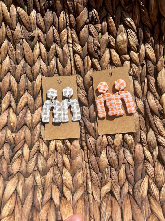GINGHAM DANGLE