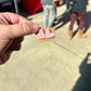 PINK HEART STUD