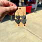 BLACK HEART DANGLE