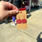 RED KISS DANGLE