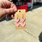 PINK HEART DANGLE