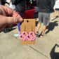 STRAWBERRY PRETZEL DANGLE