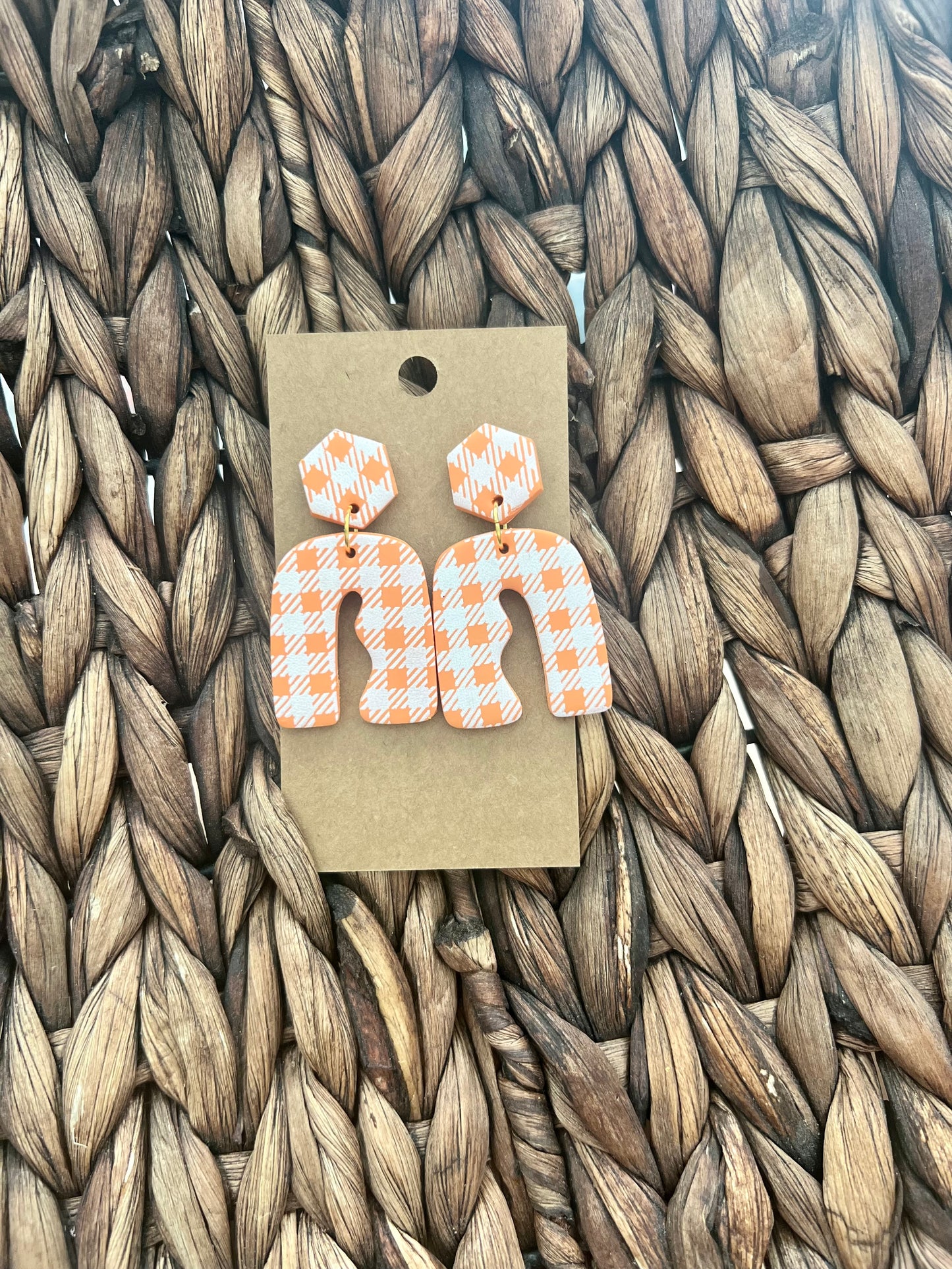 GINGHAM DANGLE