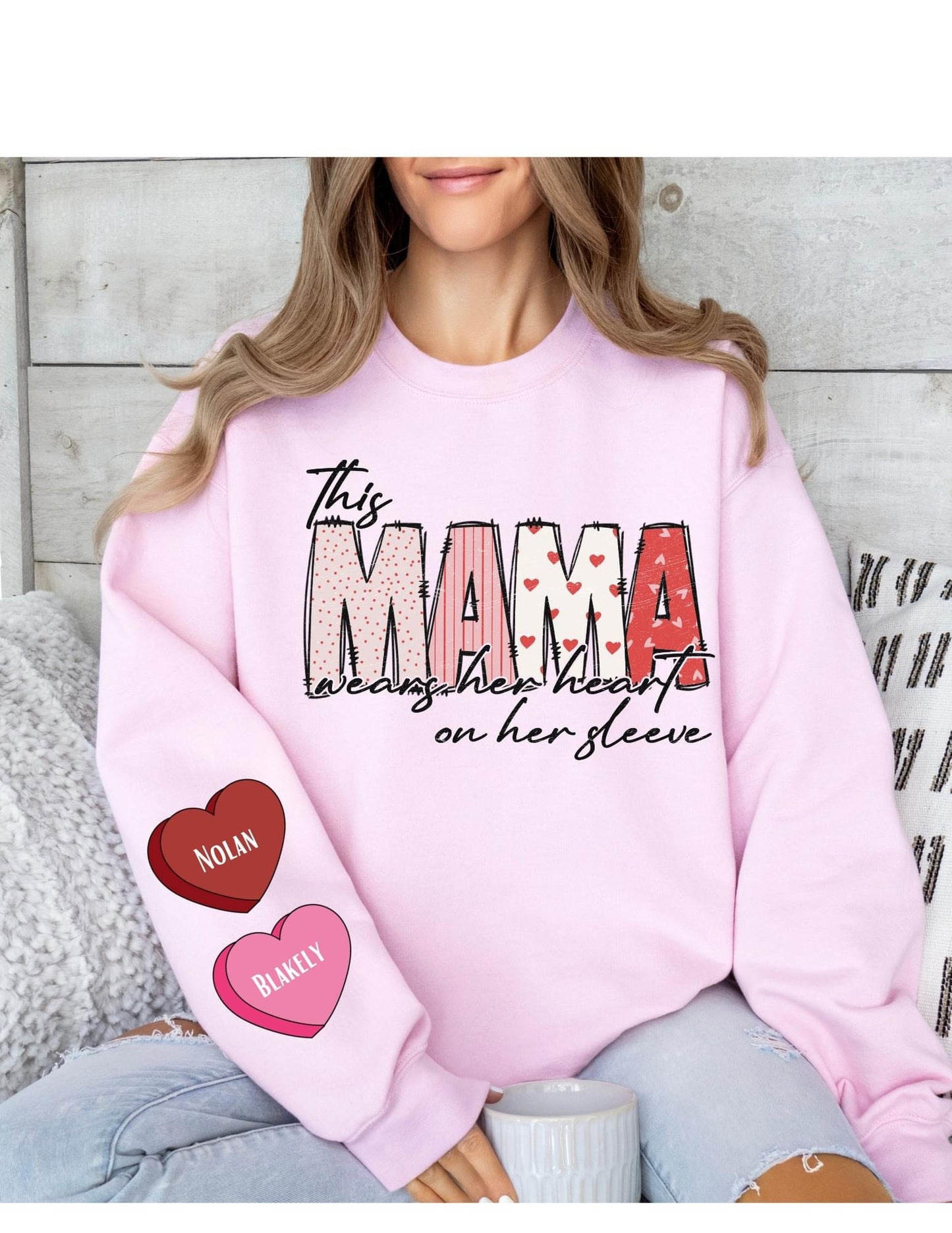 PERSONALIZED MAMA SWEATSHIRT