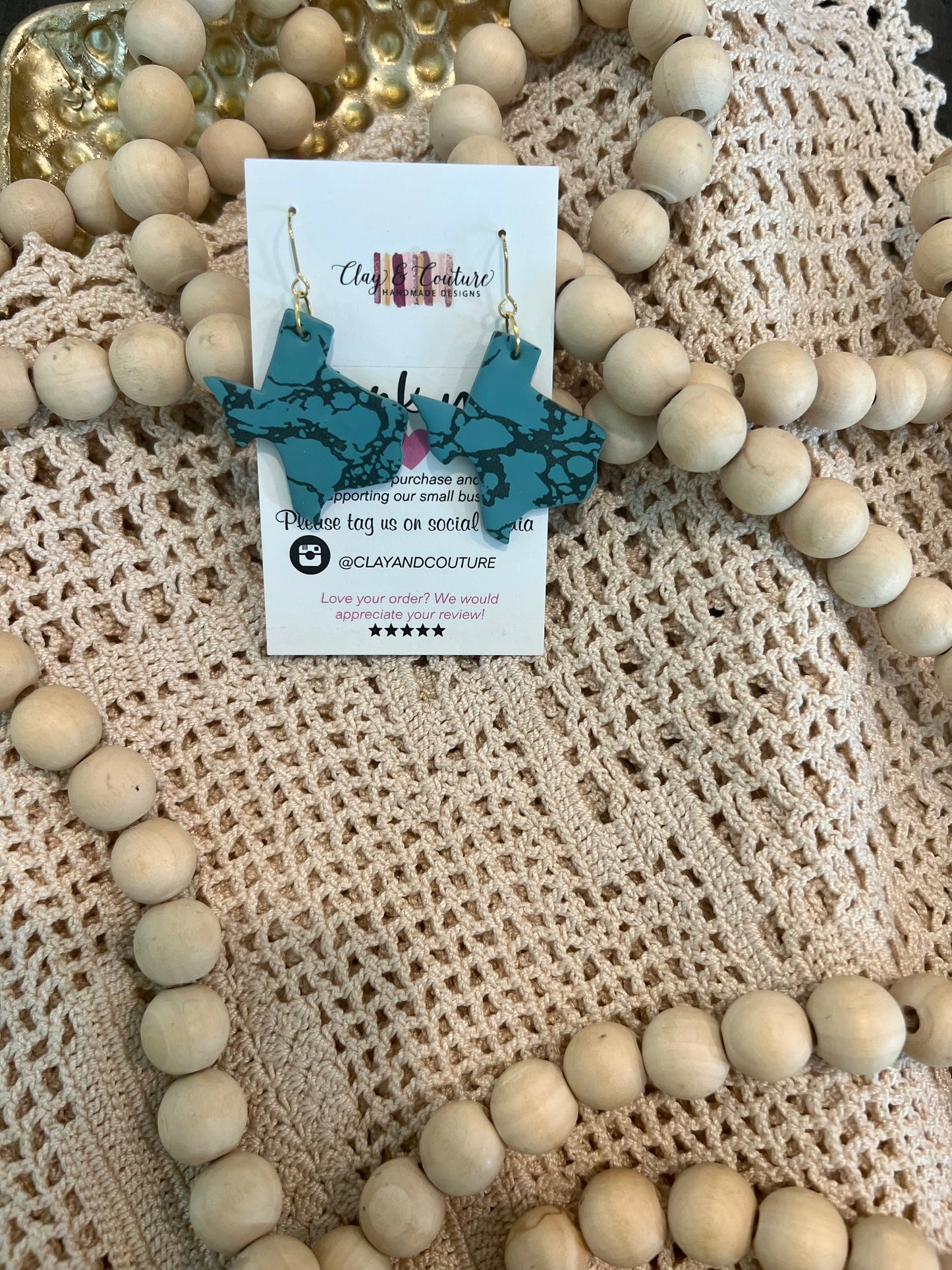 TEXAS DANGLE (TURQUOISE)