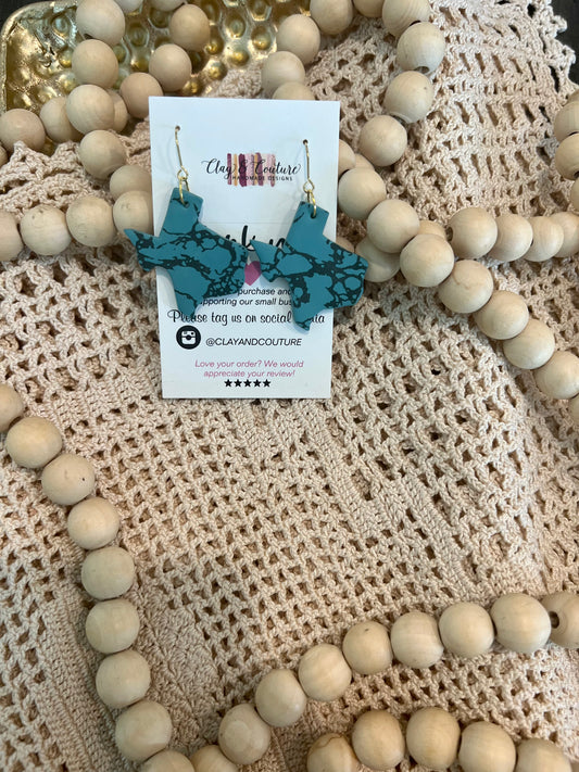 TEXAS DANGLE (TURQUOISE)